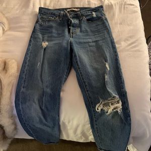 Levis wedgie jeans